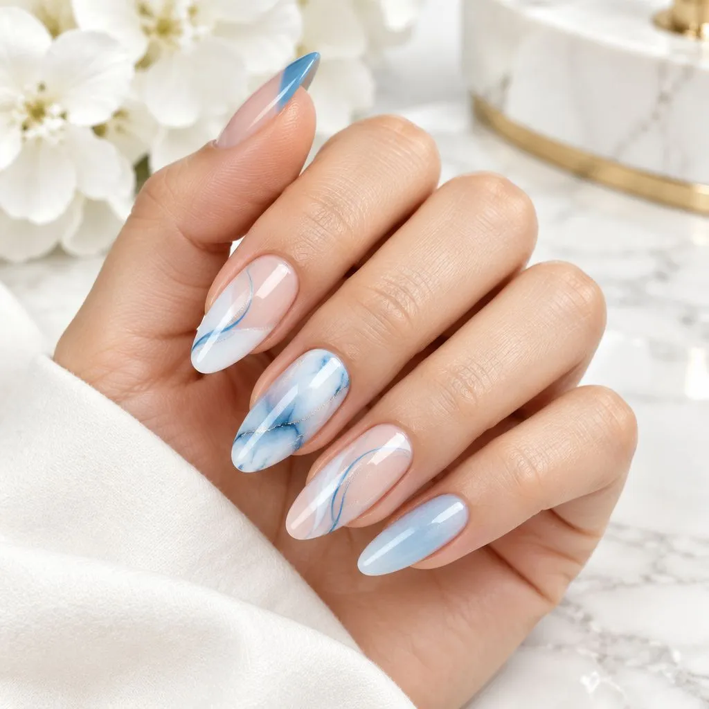 French tip nails