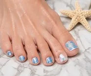Pedicure result