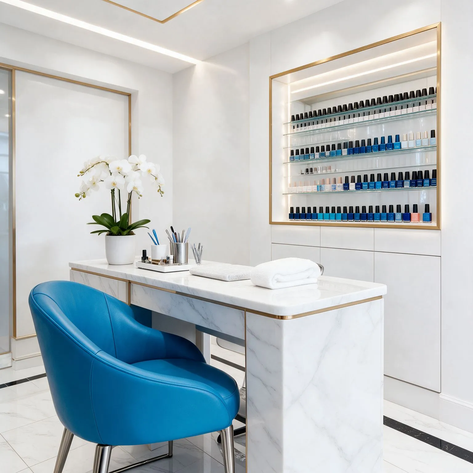 Manicure station